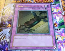 Yugioh Seven Tools Of The Bandit Metal Raiders Ultra Rare MRD-129 Original NM - Image 3