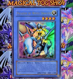 Yugioh Paladin of White Dragon Magician's Force Ultra Rare MFC-026 Holo Bleed NM - Image 1