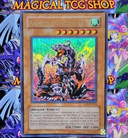 Yugioh Armed Dragon LV7 Soul of The Duelist SOD-EN015 Ultra Rare Konami 2004 - Image 1