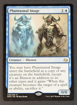 lp MTG - 1x Phantasmal Image - Modern Masters 2017 - NM/LP - Magic The Gathering - Image 1