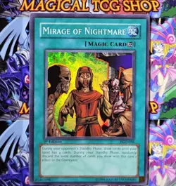 Yugioh Mirage of Nightmare PGD-036 1st Edition Super Rare NM - Image 1