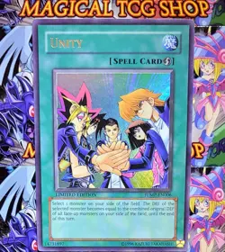 Yugioh Unity JUMP-EN006 Limited Edition Ultra Rare Shonen JUMP Magazine Promo - Image 1