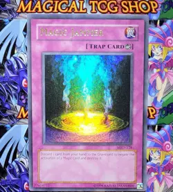 Yugioh Magic Jammer Metal Raiders Ultra Rare MRD-128 Original Print 2002 NM - Image 1