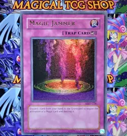 Yugioh Magic Jammer Metal Raiders Ultra Rare MRD-128 Original Print 2002 NM - Image 4