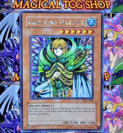 Yugioh Fairy King Truesdale WC4-001 Prismatic Secret Rare Promo Konami 2004 - Image 5
