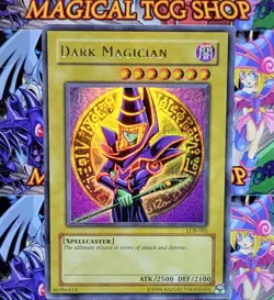 Yugioh Dark Magician LOB-005 Ultra Rare Original Print 2002 - Image 1