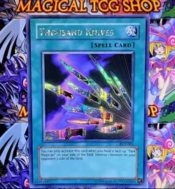 Yugioh Thousand Knives Power of Chaos PCY-003 Prismatic Secret Rare Promo NM - Image 1