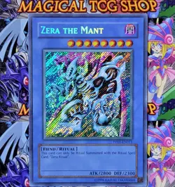 Yugioh Zera The Mant PP01-EN011 Secret Rare Konami 2007 - Image 1