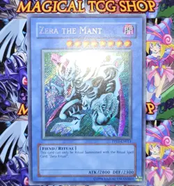 Yugioh Zera The Mant PP01-EN011 Secret Rare Konami 2007 - Image 3