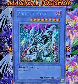 Yugioh Zera The Mant PP01-EN011 Secret Rare Konami 2007 - Image 4