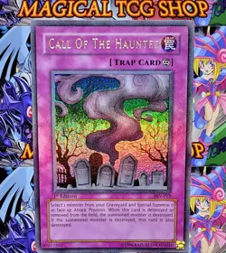 Yugioh Call of The Haunted PSV-012 1st Edition Ultra Rare Holo Bleed NM - Image 1