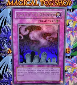 Yugioh Call of The Haunted PSV-012 1st Edition Ultra Rare Holo Bleed NM - Image 3