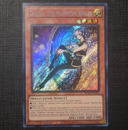 Konami Yu-Gi-Oh! TCG Spenta, the Magistus Sealer BPRO-EN098 1st Ed Secret - Image 1