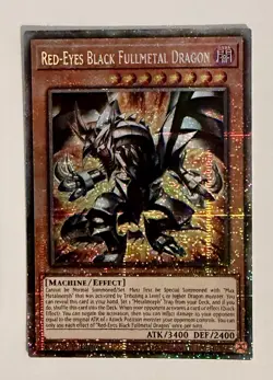 *** RED-EYES BLACK FULLMETAL DRAGON *** STARLIGHT RARE MP25-EN014 YUGIOH! - Image 1