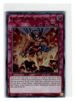 Yu-Gi-Oh! The Monarchs Erupt 1st Edition GFIP-EN121 Lightly Played Ultra Rare - Image 1