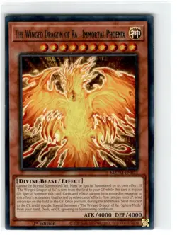 Yu-Gi-Oh! The Winged Dragon of Ra- Immortal Phoenix 1st Edition MZMI-EN074 - Image 1