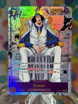 Bandai One Piece TCG Kuzan OP16-063 Manga Character Rare ENGLISH - Image 1