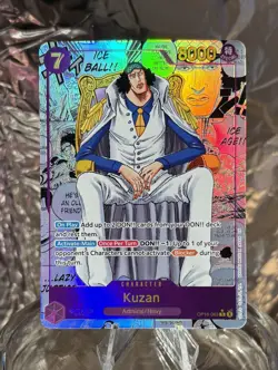 Bandai One Piece TCG Kuzan OP16-063 Manga Character Rare ENGLISH - Image 2