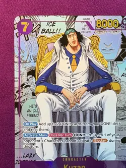 Bandai One Piece TCG Kuzan OP16-063 Manga Character Rare ENGLISH - Image 4