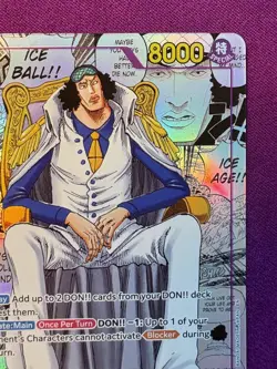 Bandai One Piece TCG Kuzan OP16-063 Manga Character Rare ENGLISH - Image 5