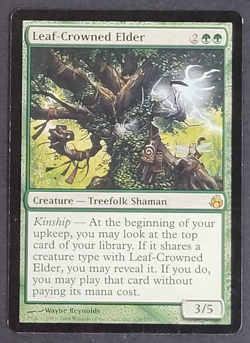 MTG - 1x Leaf Crowned Elder - Morningtide - LP - Rare - Magic The Gathering #128 - Image 1