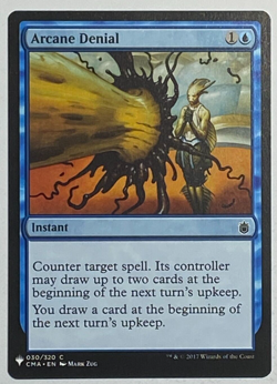 MTG - 1x Arcane Denial - Mystery Booster: Commander 2016 - NM - Magic - Blue - Image 1