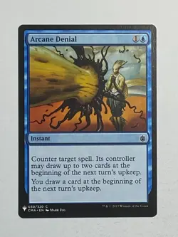 MTG - 1x Arcane Denial - Mystery Booster: Commander 2016 - NM - Magic - Blue - Image 2
