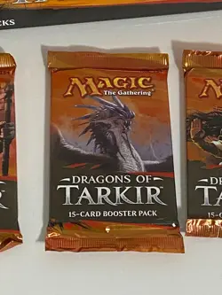MTG - 1x Dragons of Tarkir (DTK) - Factory Sealed Booster Pack - NEW - NM Magic - Image 4