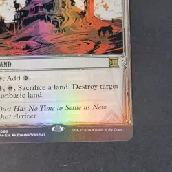 MTG - 1x Dust Bowl - Outlaws of Thunder Junction - NM - Foil - Breaking News CCG - Image 4