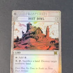 MTG - 1x Dust Bowl - Outlaws of Thunder Junction - NM - Foil - Breaking News CCG - Image 5