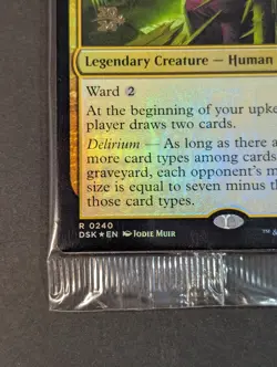 MTG - 1x Winter Misanthropic Guide - Duskmourn Prerelease Foil - Sealed Promo NM - Image 3