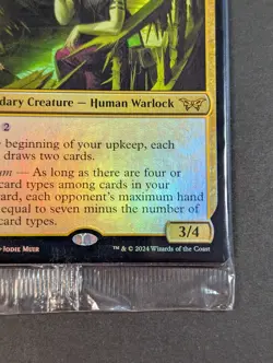 MTG - 1x Winter Misanthropic Guide - Duskmourn Prerelease Foil - Sealed Promo NM - Image 4