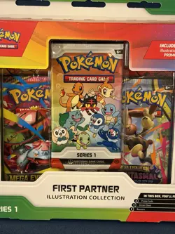 Sealed Pokemon TCG First Partner Illustration Collection 2 Boosters 3 PromoCards - Image 2