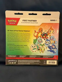 Sealed Pokemon TCG First Partner Illustration Collection 2 Boosters 3 PromoCards - Image 5