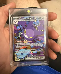 Pokemon TCG Team Rocket's Crobat ex 234/182 Sv10 Full Art Holo SIR 310HP - Image 1