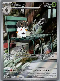 Spewpa 089/088 Holo Illustration Rare Perfect Order Pokemon Holo Near Mint - Image 1