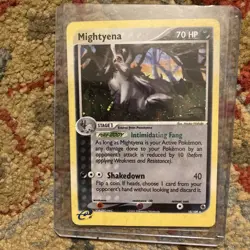 Mightyena Ruby & Sapphire 10/109 Reverse Holo Rare English Pokemon TCG 70 HP - Image 5