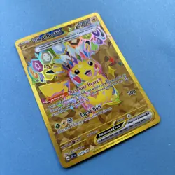 Pokemon TCG Pikachu Ex Surging Sparks Hyper Rare Gold 247/191 NM - Image 3