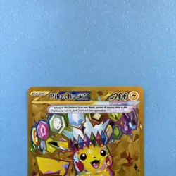 Pokemon TCG Pikachu Ex Surging Sparks Hyper Rare Gold 247/191 NM - Image 5