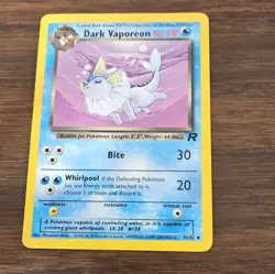 The Pokemon Company Pokemon TCG Dark Vaporeon 45/82 Team Rocket Uncommon - Image 1