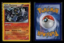 Machamp 46/111 Holo R Furious Fists MP Holo Pokemon - Image 3