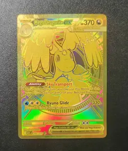 Pokemon TCG Mega Dragonite EX Ascended Heroes 295/217 Gold Hyper Rare - Image 1