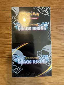 Pokemon TCG Chaos Rising Half Booster Box Unopened Factory Sealed - Image 1