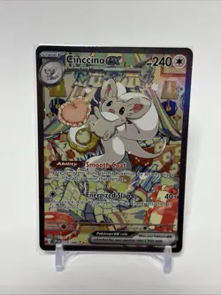 Pokemon tcg Cinccino EX 119/086 SIR Special Illustration Rare Chaos Rising - Image 1