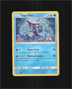 Tapu Fini - SM92 Holo Promo Sun & Moon Promo Pokemon Holo Moderately Played - Image 1