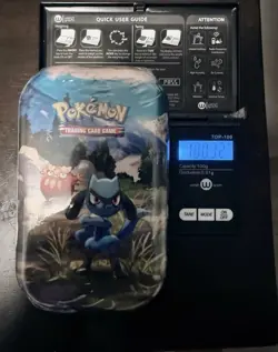 Pokemon VERY HEAVY Ascended Heroes Mini Tin 100.32!! ±0.1g - Sealed Brand New! - Image 1