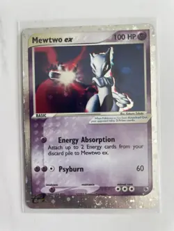Pokemon Mewtwo Ex 101/109 Ex Ruby And Sapphire - Image 1