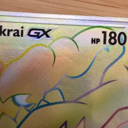 Darkrai GX Secret 158/147 Burning Shadows Rainbow Full Art Holo Heavy Play - Image 3