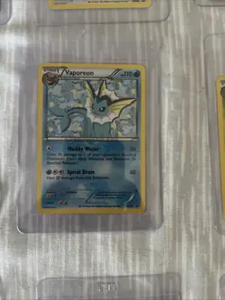 Pokemon Black and White Eevee Promo Cards All Evolutions. - Image 3