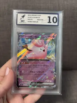 Bundle 3 Pokemon Card Slabs Bundle RKT Graded 10 Clefairy Clefable - Image 3